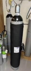 Gasflesverwarmer